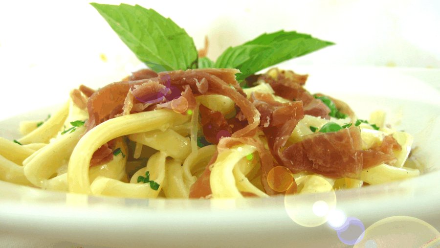 Fettucini with Gorgonzola