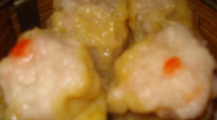 steamed shrimp & pork dumplings