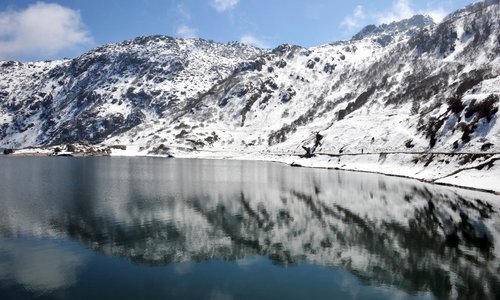lake tsomgo...the footprint of the dalai lama...