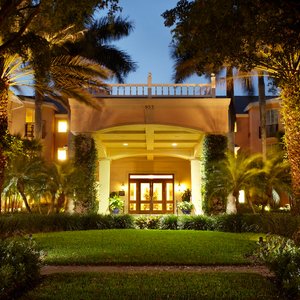 Trianon Entrance at Night
