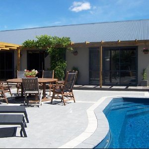 Guest courtyard