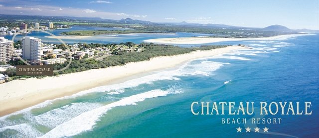 Perfectly located Chateau Royale Beach Resort