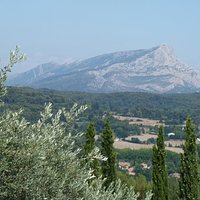 Blick auf den Berg