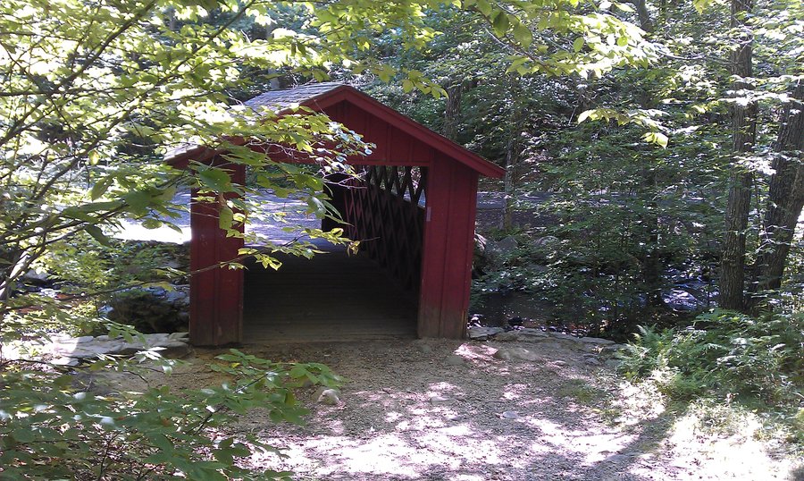 Covered Bridge on end of "Covered Bridge Trail"