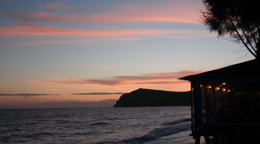 View from the restaurant
