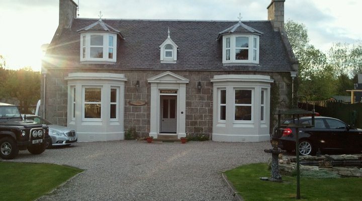 View of the front