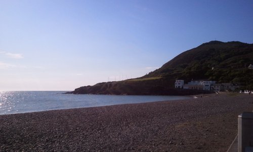 View of Bray Head from the harbour