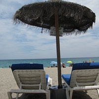 Lounge Chairs/Palapas Available for a Fee