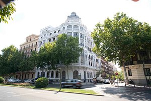 Petit Palace Savoy Alfonso XII in Madrid, image may contain: City, Neighborhood, Street, Urban
