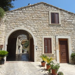 Outside the B&B
