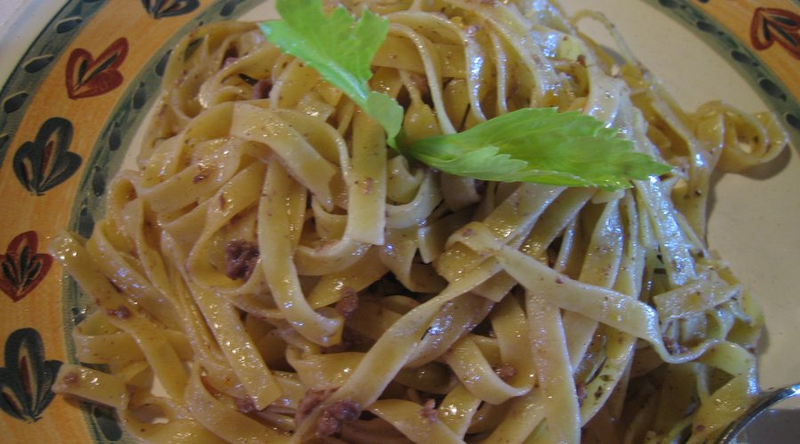 le tagliatelle al ragù di cervo