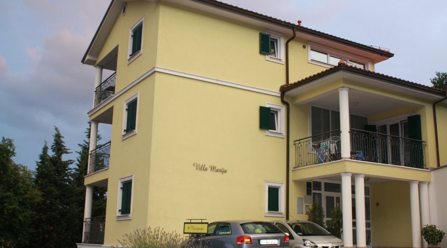Villa Marija côté entrée