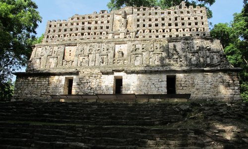 Vue d'un fronton