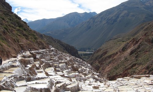 Otra vista de las minas de sal