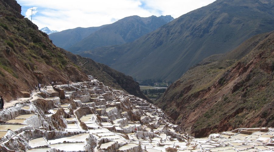 Otra vista de las minas de sal