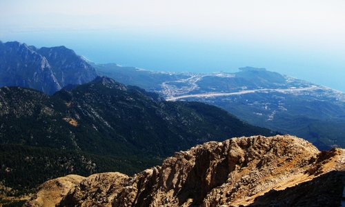 The view from the top of Tahtali