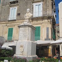 monument in the piazza