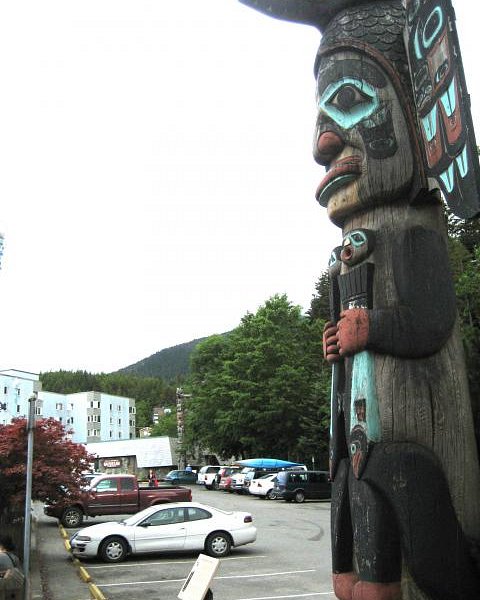 Chief Johnson Totem Pole image