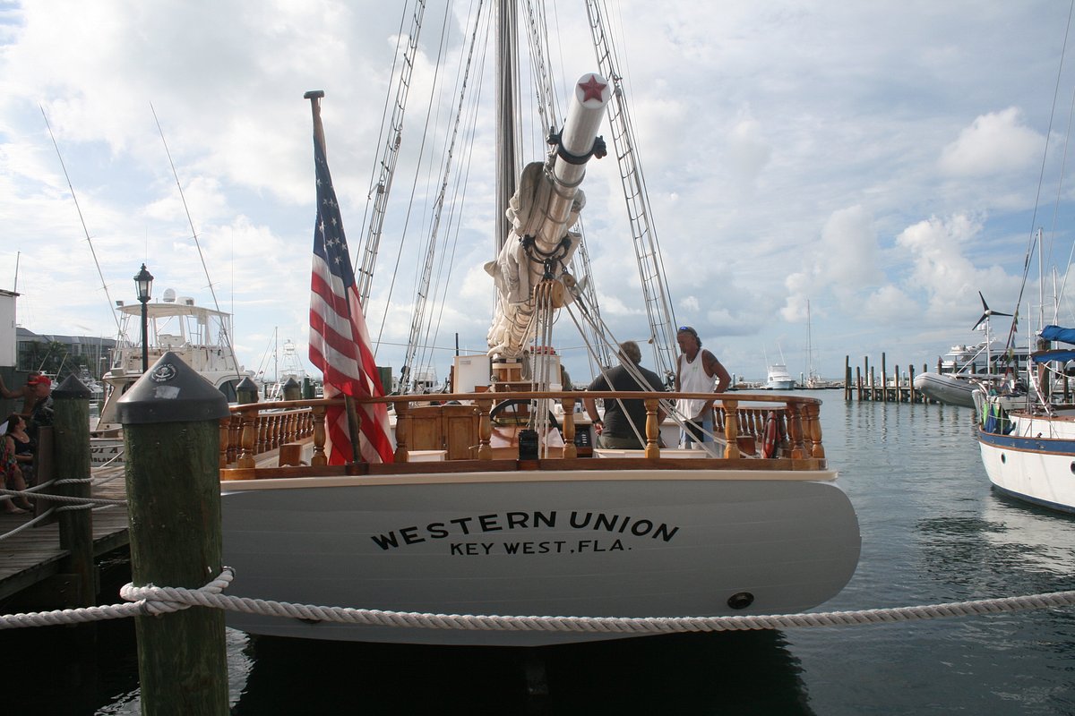 Florida Memory • Close-up view of deck house on board the historic Western  Union schooner - Key West, Florida