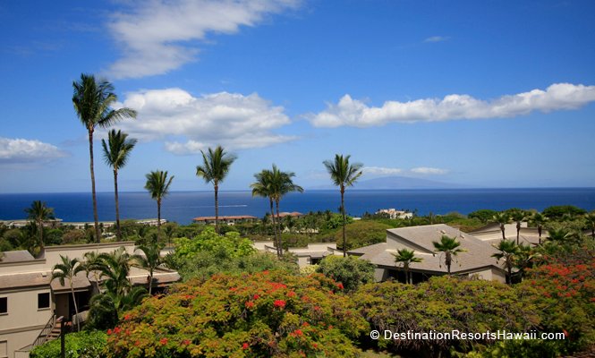 Panoramic Ocean Views from Wailea Ekolu Village