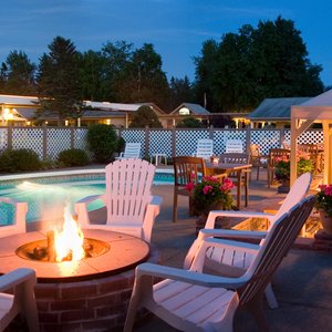 Pool side