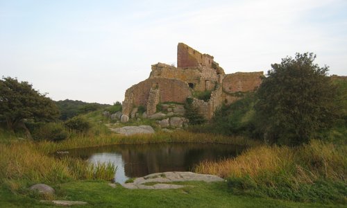 Outside the castle