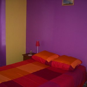 Chambre colorée
