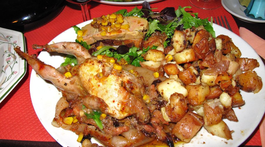 One of the meals - Pigeon. YUMMM!! :D