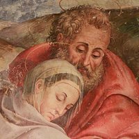 Giuseppe accetta la Madonna (dipinto di Dono Doni)