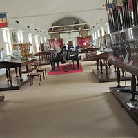 interior of museum