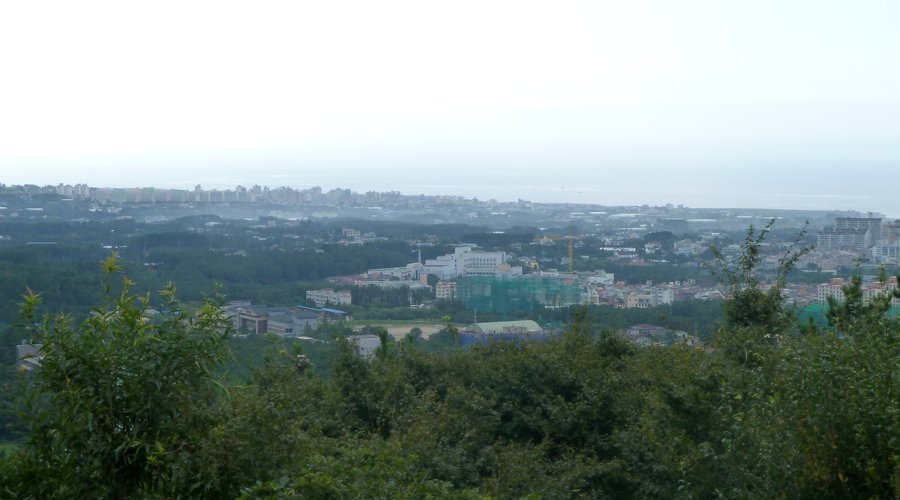 View from the observation "Green Shower"