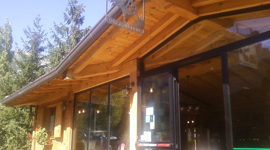 L'entrata del ristorante