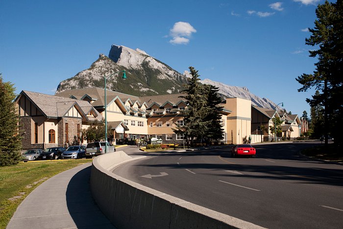 The YWCA Banff Hotel. Only a 5-minute walk from downtown Banff Ave on the banks for the Bow Rive
