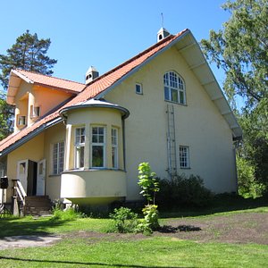 Villa from the back garden