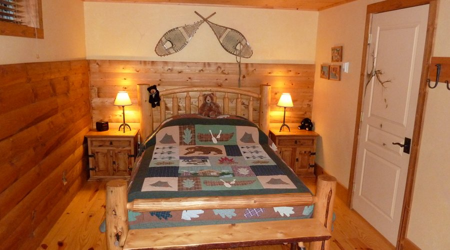 bed at Bear Necessities