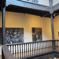 Hermoso marco para un museo