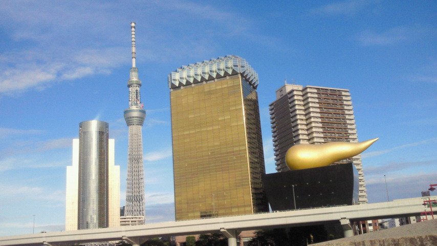 吾妻橋からの眺め