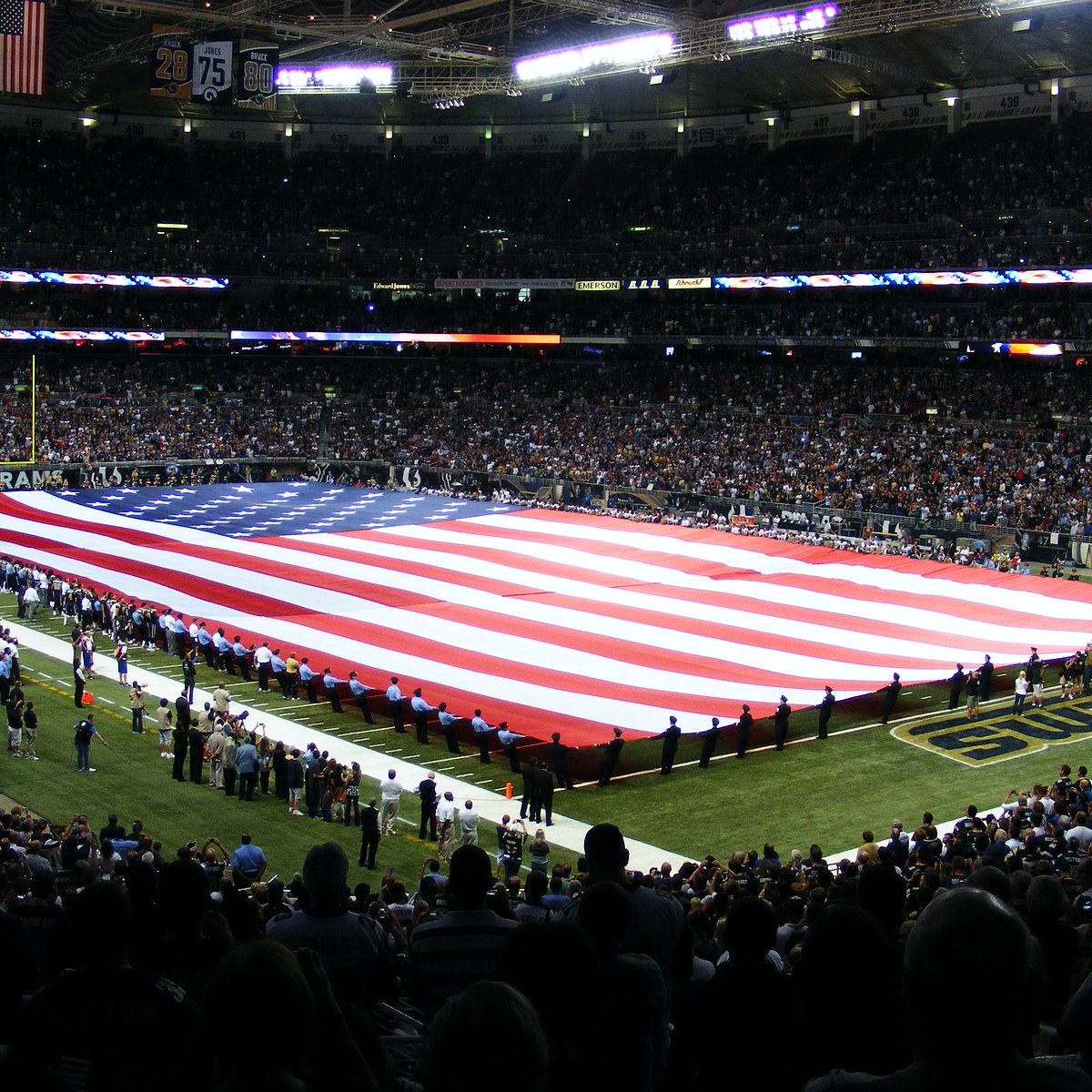 NFL Football Stadiums - St. Louis Rams Stadium - Edward Jones Dome