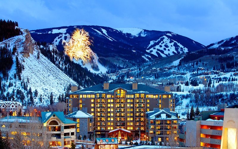 Beaver Creek Mountain Fireworks from The Westin