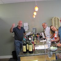Mike Clay and the three of four of us.
