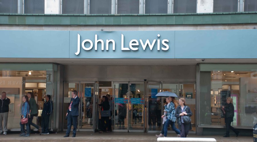 Main entrance to the John Lewis Department Store