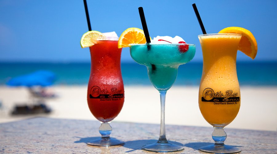 Specialty drinks and a special location to enjoy them in Deerfield Beach.