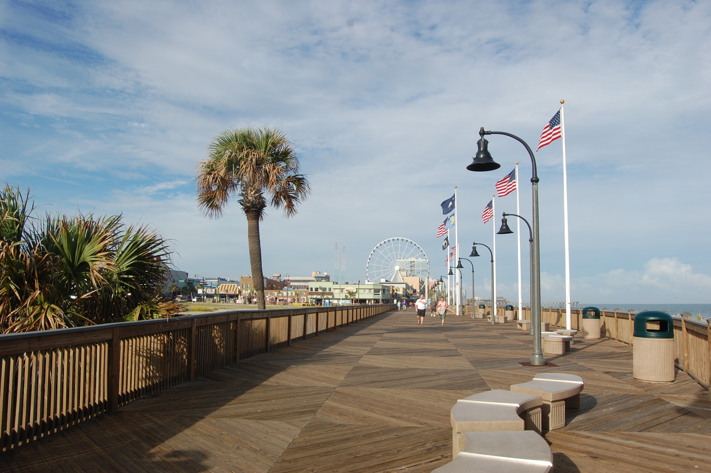 Myrtle Beach Boardwalk Promenade ATUALIZADO 2021 O Que Saber Antes   The Boardwalk Looking 