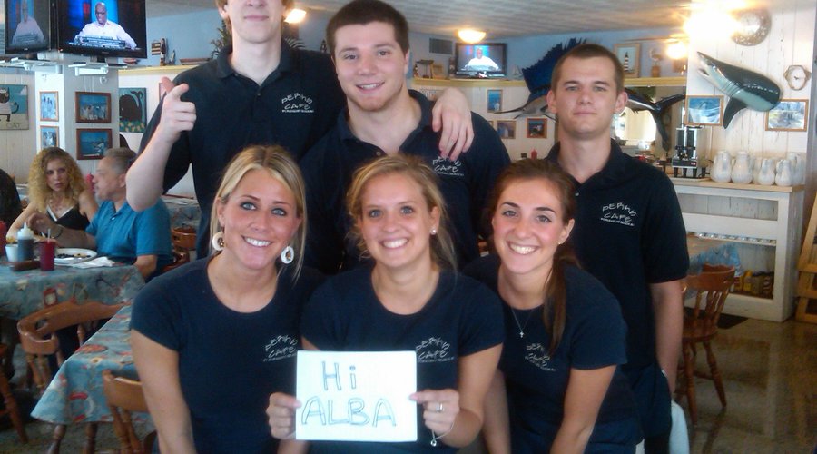 A FEW OF THE PERKS CAFE STAFF