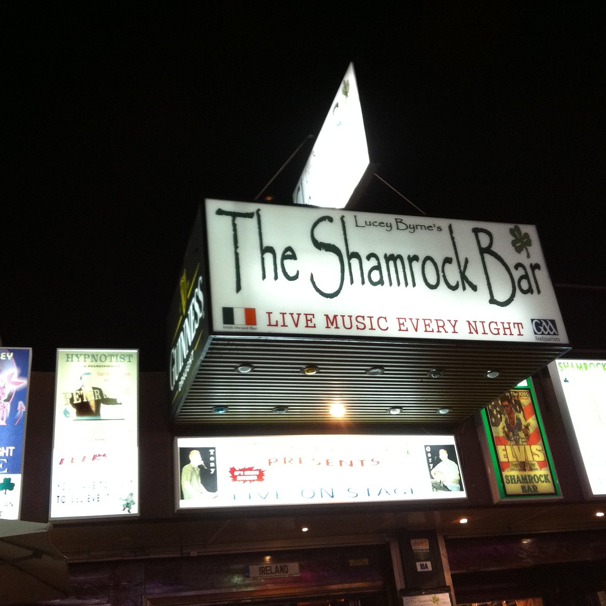 Actualizar 70+ imagen the shamrock bar & basement club
