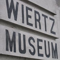 Entrée discrète du Musée Wiertz dans le quartier d'Ixelles à Bruxelles
