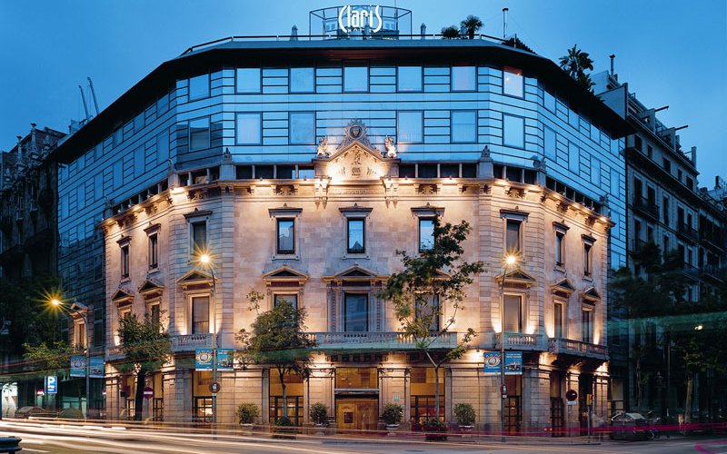 Hotel Claris Barcelona 5*GL Entrance