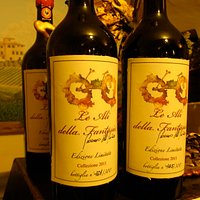 Some of his wonderful wine
