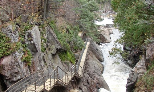 View looking down the Gorge