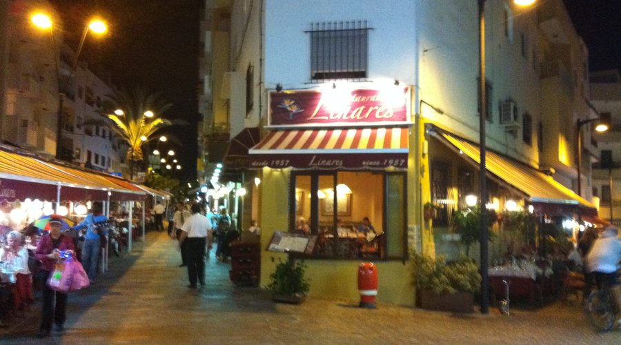 Outside Linares